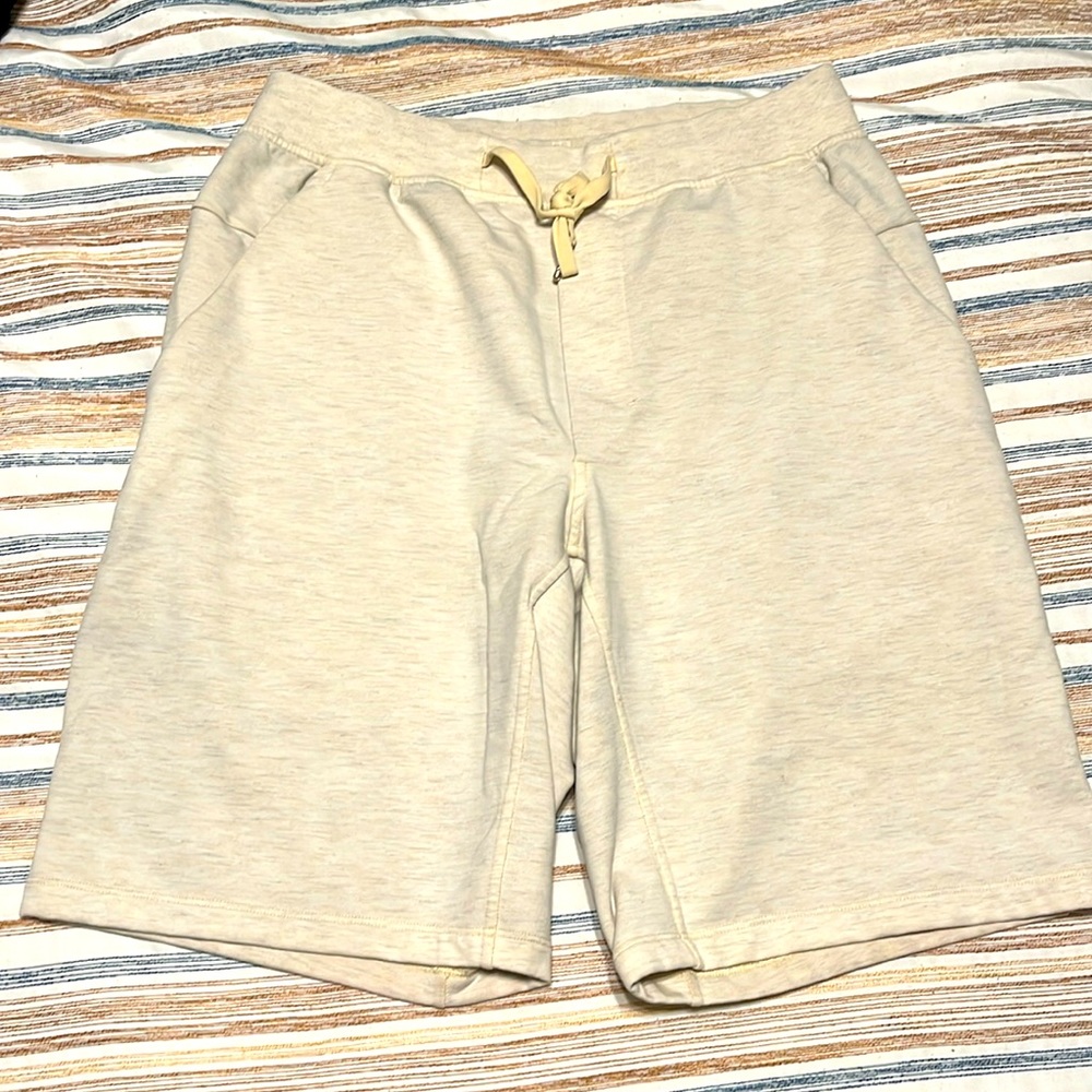 lululemon athletica Beige Athletic Shorts